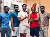 Ghana actor/actress With Gang Akah